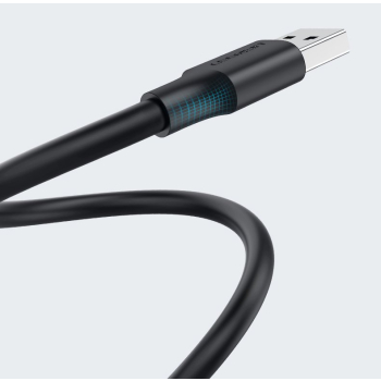 Kabel przewód USB 2.0 męski 2m czarny