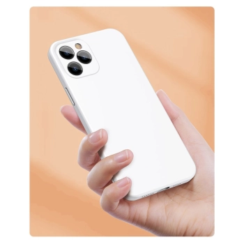Elastyczne żelowe etui do iPhone 12 Pro Max Liquid Silica Gel Case czerwony