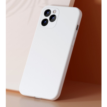 Elastyczne żelowe etui do iPhone 12 Pro Max Liquid Silica Gel Case czerwony