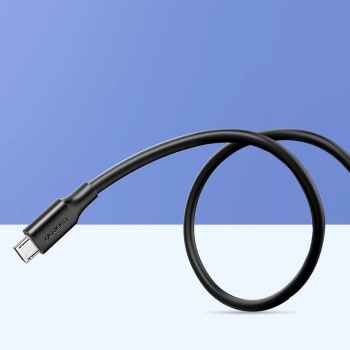 Kabel przewód USB - micro USB 2.4A 480Mbps 1.5m czarny
