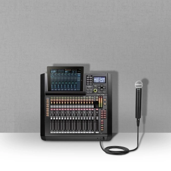 Przejściówka kabel audio do mikrofonu XLR żeński - 6.35 mm jack męski 2m czarny