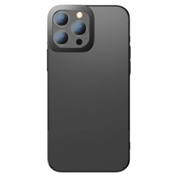 Przezroczyste etui pokrowiec iPhone 13 Pro Max Glitter Case czarny
