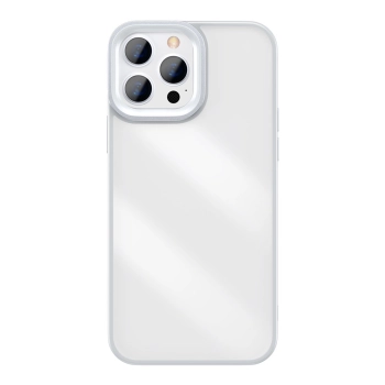 Pancerne odporne etui do iPhone 13 Pro Max z żelową ramką szary