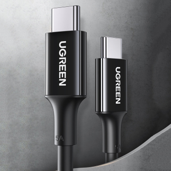 Kabel przewód USB-C 5A szybkie ładowanie PD QC 2m biały