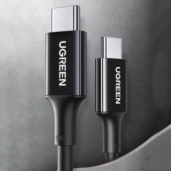 Kabel przewód USB-C 5A szybkie ładowanie PD QC 2m biały