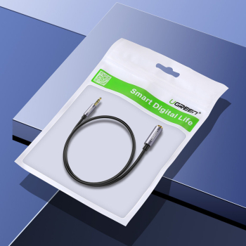 Przedłużacz kabel adapter audio AUX mini jack 3.5mm 1.5m niebieski