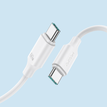 Kabel przewód USB-C - USB-C 480Mb/s 60W 1m czarny