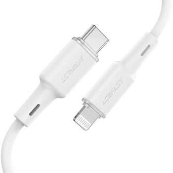 Kabel przewód do iPhone MFI USB-C - Lightning 30W 3A 1.2m czarny