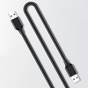 Elastyczny giętki kabel przewód USB 2.0 480Mb/s 3m czarny