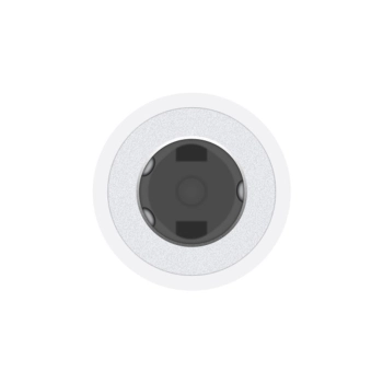 Apple oryginalna przejściówka na słuchawki ze złącza Lightning na mini jack 3.5mm biała