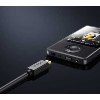 Kabel przewód USB - mini USB 480Mbps 1m czarny