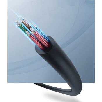 Przejściówka rozdzielacz AUX 3.5 mm mini jack na mikrofon i słuchawki czarny