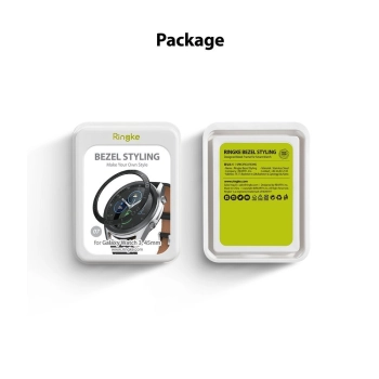Ramka pierścień ochronny do Galaxy Watch 3 45mm Bezel Styling czarny