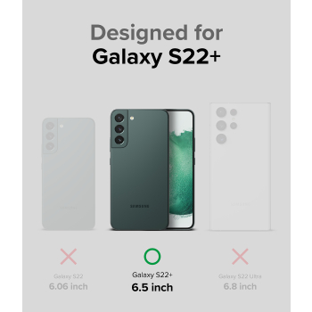 Wytrzymałe etui pokrowiec Galaxy S22+ Onyx Design X czarny