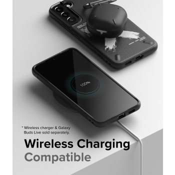 Wytrzymałe etui pokrowiec Galaxy S22+ Onyx Design X czarny