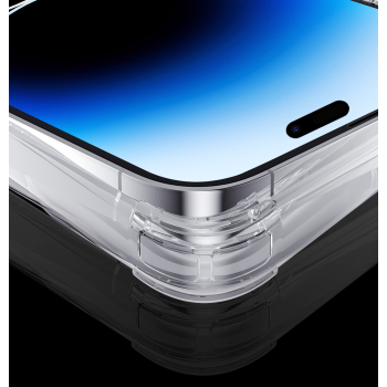 Magnetyczne etui iPhone 14 Pro MagSafe PQY Go Out Series srebrne