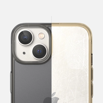 Etui ochronne pokrowiec do iPhone 14 Plus z żelową ramką Fusion Matte szary