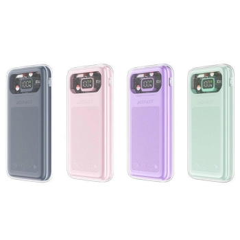 Powerbank 10000mAh Sparkling Series szybkie ładowanie 30W zielony