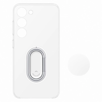 Etui pokrowiec z podstawką Samsung Galaxy S23 Clear Gadget Case przezroczyste