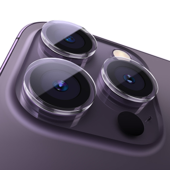 Szkło hartowane ochronne na aparat do iPhone 14 Pro / 14 Pro Max + zestaw montażowy