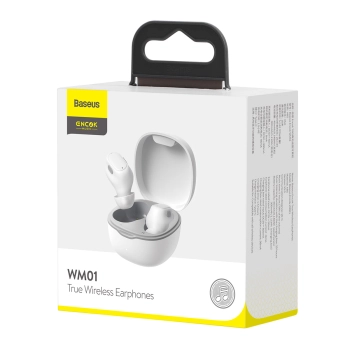 Słuchawki bezprzewodowe TWS Bluetooth 5.0 Encok WM01 Plus białe