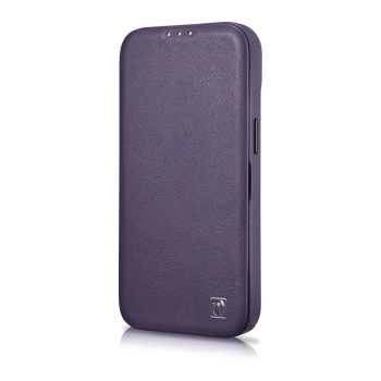 Skórzane etui iPhone 14 Plus z klapką magnetyczne MagSafe CE Premium Leather fioletowy