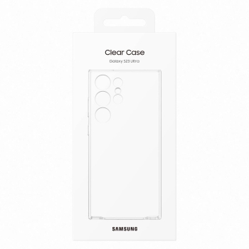 Etui do Galaxy S23 Ultra żelowy pokrowiec Clear Cover przezroczyste