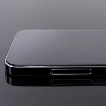 Szkło hartowane na cały ekran z ramką do iPhone 15 czarne