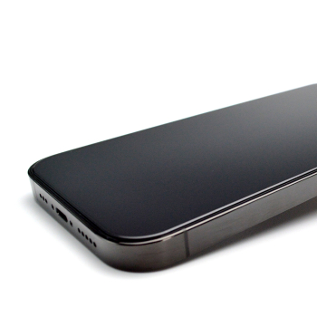 Szkło hartowane 9H z ramką montażową do iPhone 15 Pro Max Premium Glass czarne