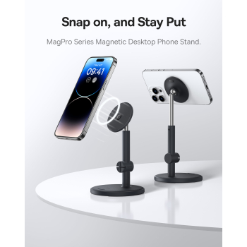 Magnetyczny uchwyt stojący MagPro do telefonu tabletu czarny