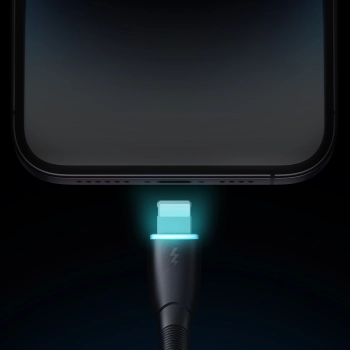 Kabel przewód do iPhone Starry Series USB-A - Lightning 3A 1m czarny