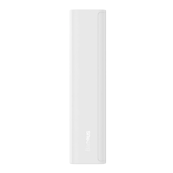 Powerbank Adaman2 10000mAh z wyświetlaczem cyfrowym 2x USB-A / 1x USB-C 30W biały