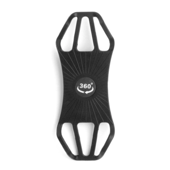Uchwyt na telefon do 6'' na nadgarstek opaska sportowa do biegania pracy czarny