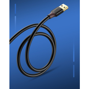Przedłużacz kabla przewodu USB 3.0 3m czarny