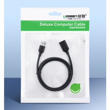 Przedłużacz kabla przewodu USB 3.0 3m czarny