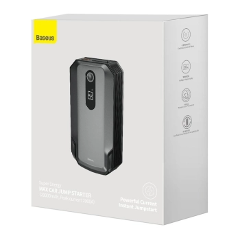 3w1 Urządzenie rozruchowe Booster Starter 12V 100A + PowerBank 13000mAh + latarka LED
