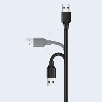 Przedłużacz kabla przewodu USB 2.0 480Mb/s 3m czarny