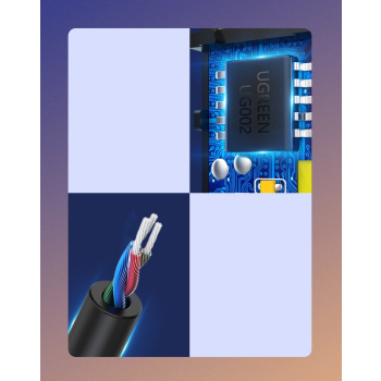 Odbiornik dźwięku adapter audio Bluetooth 5.3 kabel USB AUX jack czarny