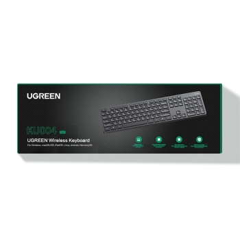 Klawiatura bezprzewodowa do komputera NumLock 2.4GHz czarna
