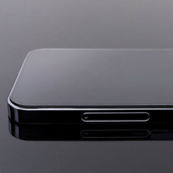 Wytrzymałe szkło hartowane 9H na cały ekran Motorola Moto G62 z ramką Case Friendly czarny