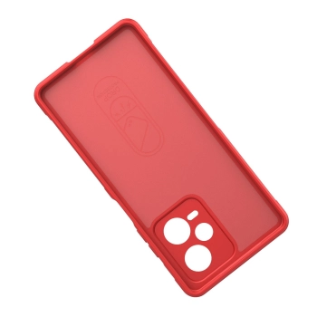 Etui elastyczny pokrowiec do Xiaomi Redmi Note 12 Pro+ Magic Shield Case czerwony