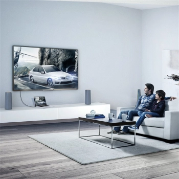 Kabel przewód DisplayPort HDR 3D 4K 1m czarny