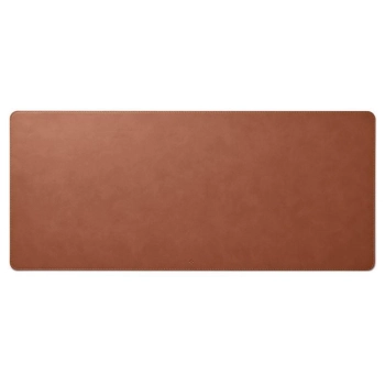 Podkładka mata na biurko pod myszkę laptop antypoślizgowa gamingowa 90x40cm brązowa