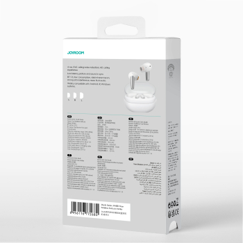 Douszne słuchawki bezprzewodowe ENC Jbuds Series USB-C białe