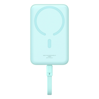 Mini Powerbank MagSafe 10000mAh 30W z kablem USB-C 0.3m niebieski