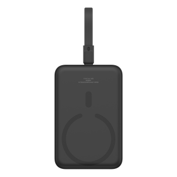 Mini Powerbank MagSafe 10000mAh 20W z kablem Lightning do iPhone 0.3m czarny