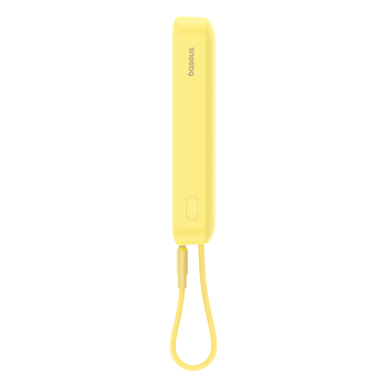 Mini Powerbank MagSafe 10000mAh 20W z kablem Lightning do iPhone 0.3m żółty
