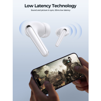 Słuchawki bezprzewodowe TWS Funpods Series JR-FB3 Bluetooth 5.3 białe