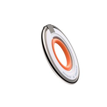 Magnetyczny uchwyt na telefon MagSafe ring na palec pomarańczowy
