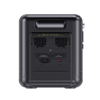 Stacja zasilania 640000mAh 2400W USB-A USB-C XT60 AC 50/60Hz czarna